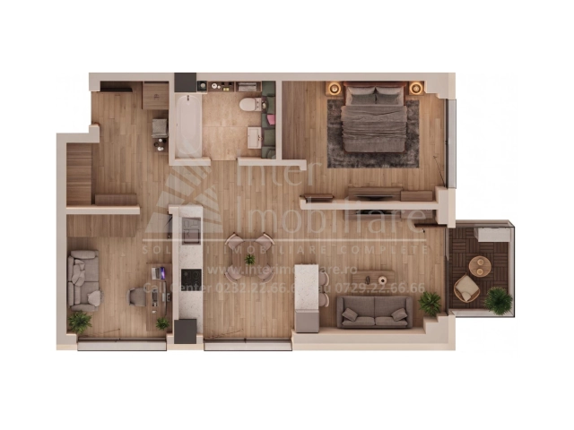 Apartament 3 camere - Tatarasi