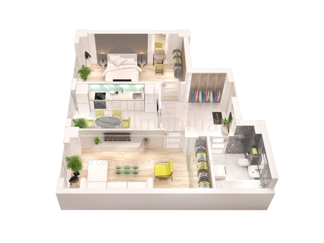 Apartament 2 camere - Frumoasa