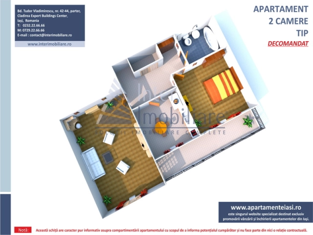Apartament 2 camere - Pacurari