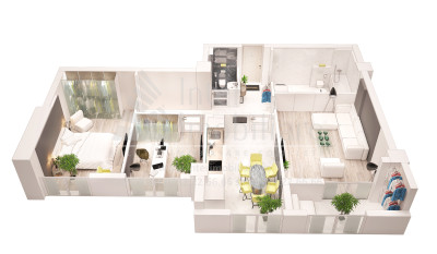Apartament de vanzare 3 camere Frumoasa 149920