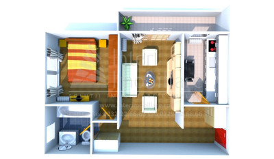 Apartament de vanzare, 2 camere Bucium 159162