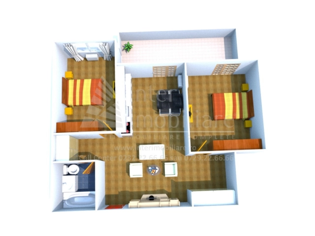 Apartament 3 camere - Podul de Fier