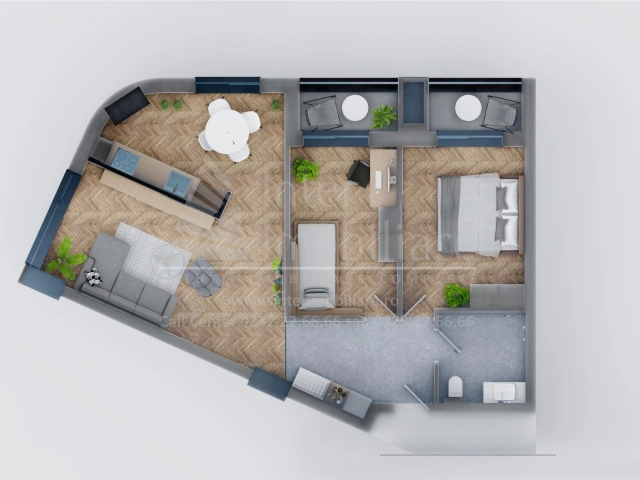 Apartament 3 camere - Tatarasi