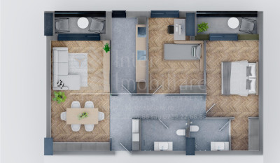 Apartament de vanzare, 3 camere Tatarasi 157695