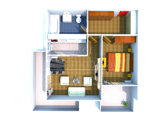Apartament 2 camere - Alexandru cel Bun
