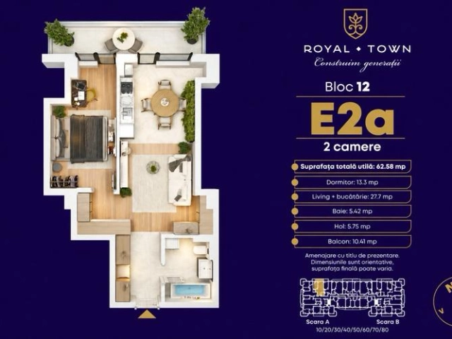 Apartament 2 camere - Copou