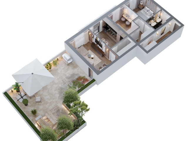 Apartament 3 camere - Nicolina